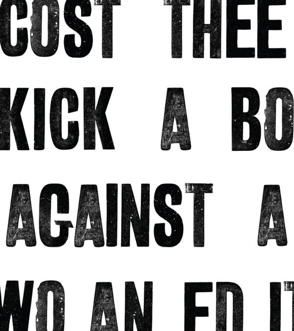 Cos kick a bo • Digital print