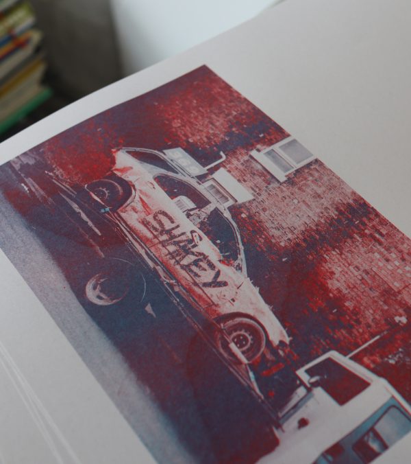 Morph & Shakey • Risograph print