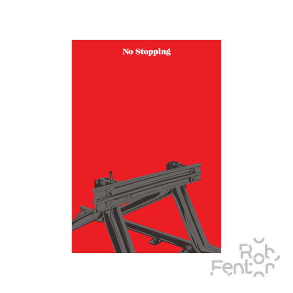 No Stopping • Digital print